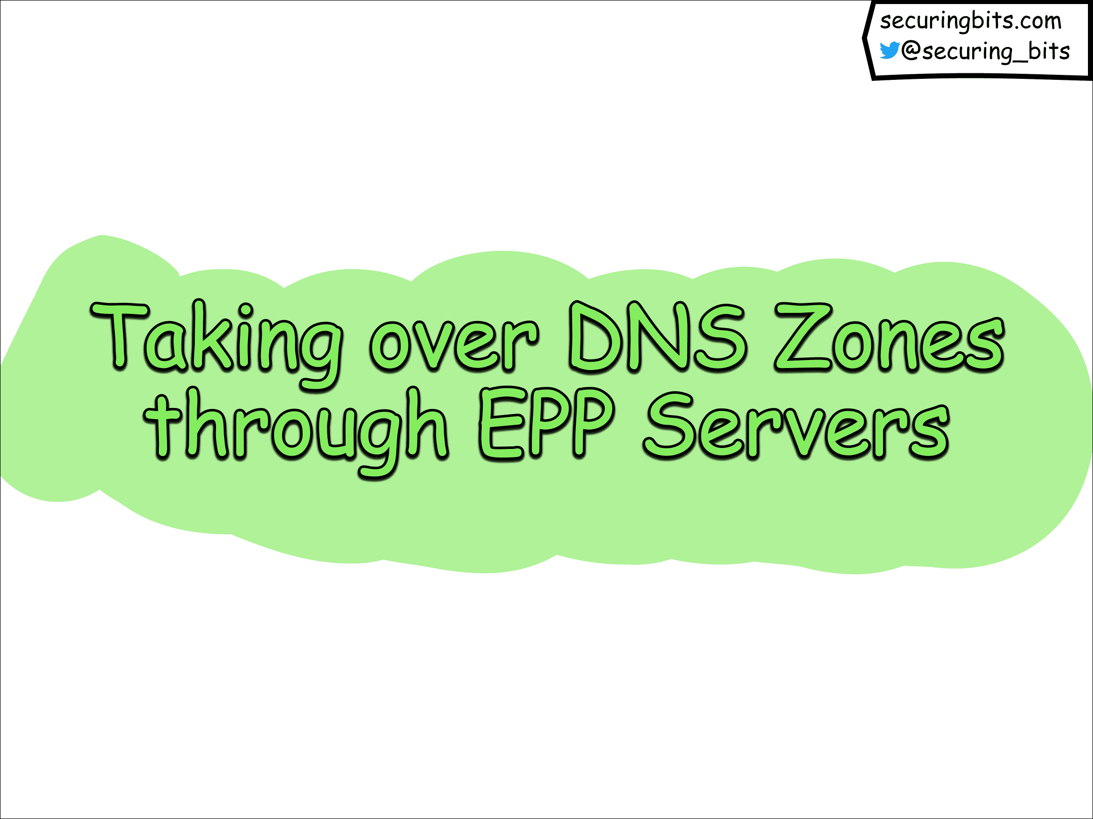 Taking Over DNS Zones Through EPP Servers